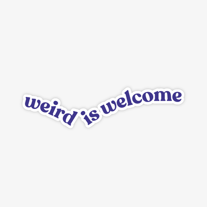 Wabi Blobi mantra sticker