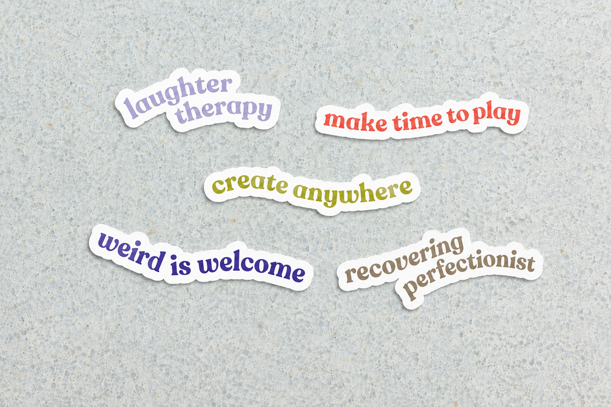 5 Sticker Set — Mantra Collection
