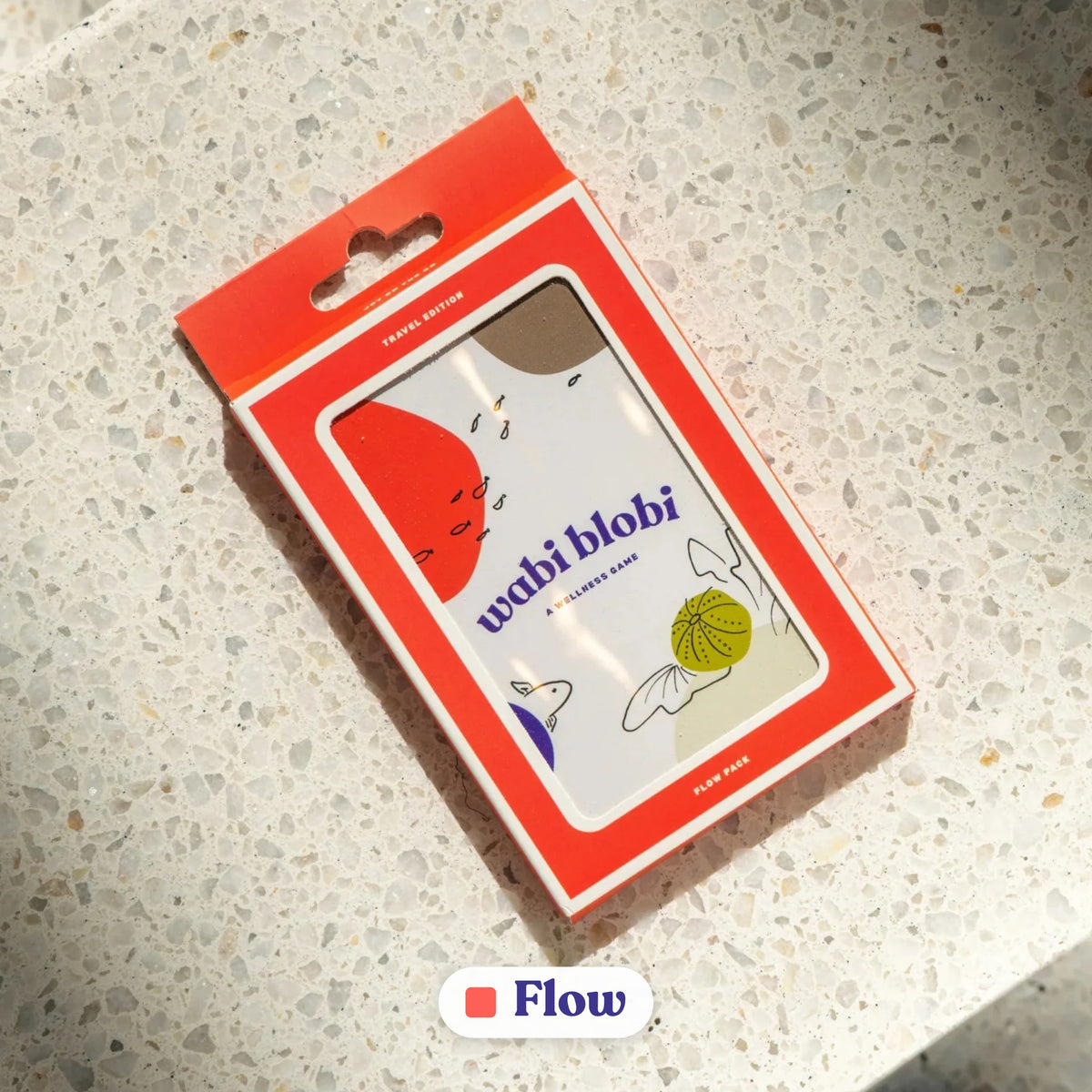 Wabi Blobi Travel Edition, Flow pack (coral)
