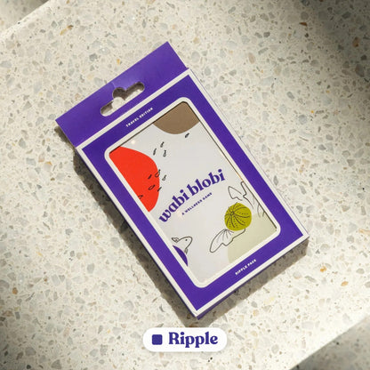 Wabi Blobi Travel Edition, Ripple pack (purple)