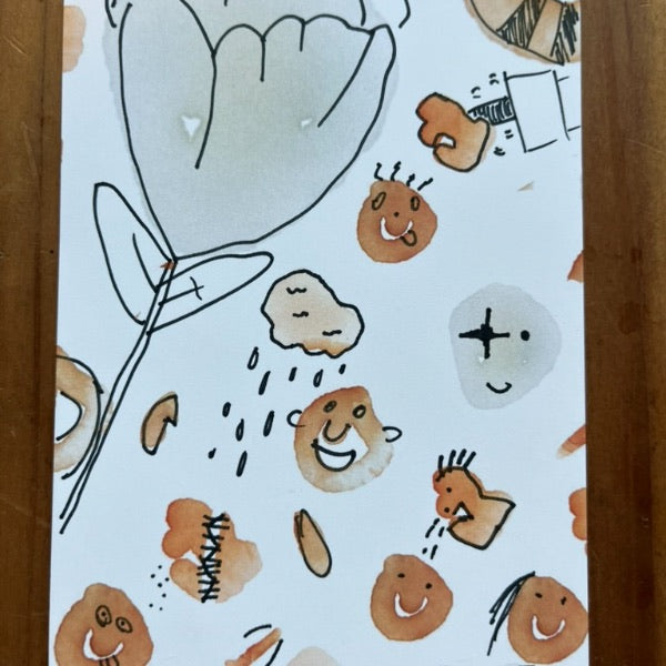 Wabi Blobi cards and doodles