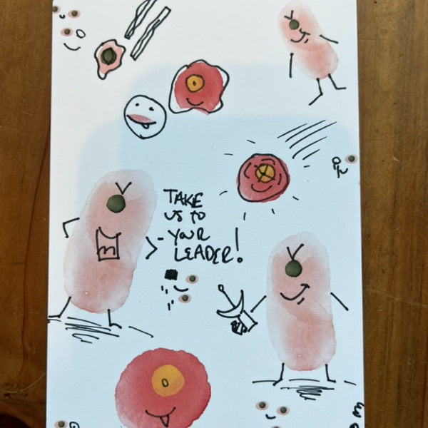 Wabi Blobi cards and doodles
