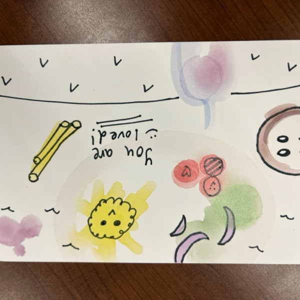 Wabi Blobi cards and doodles