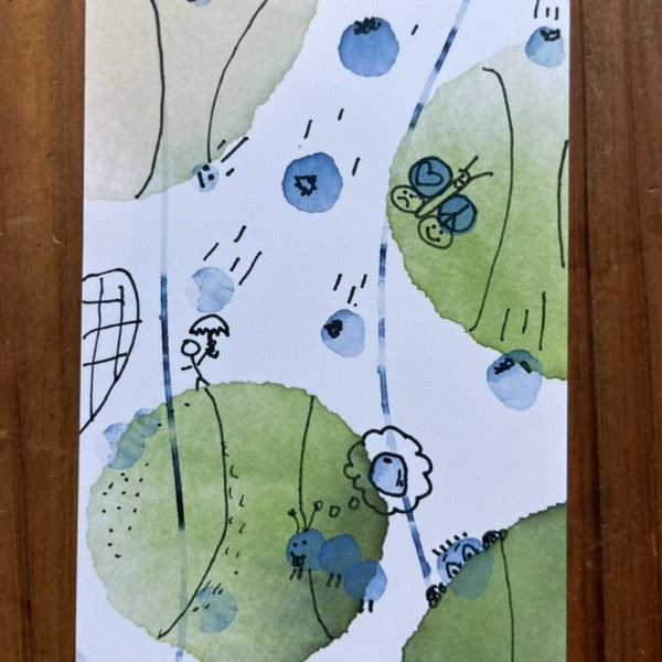 Wabi Blobi cards and doodles